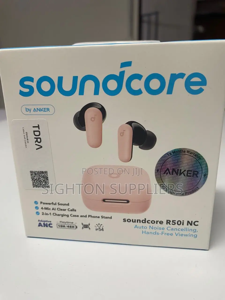 Anker Soundcore R50i NC Earbuds Pink
