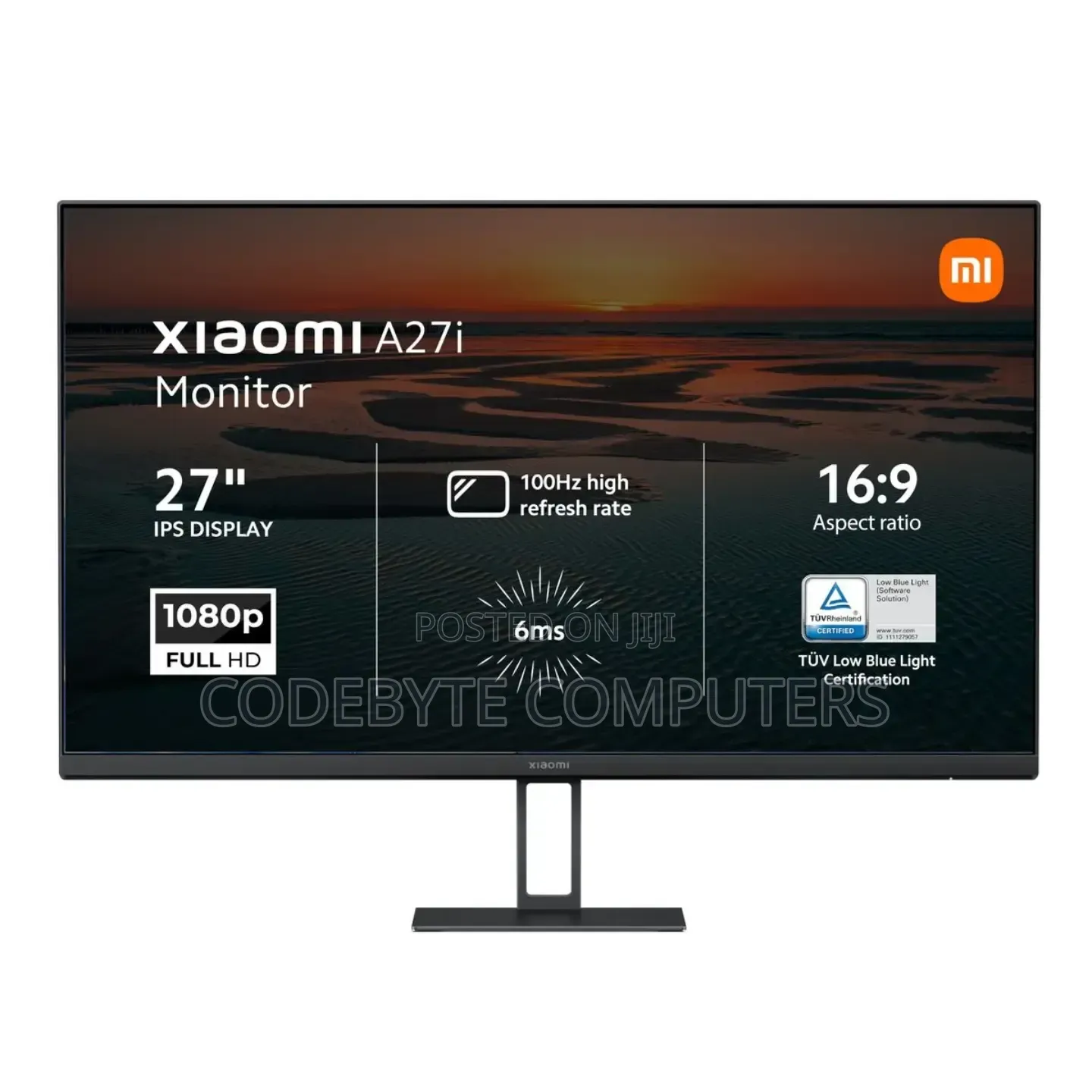 Xiaomi A27Qi 27" QHD 120Hz Gaming Monitor (Brand New)
