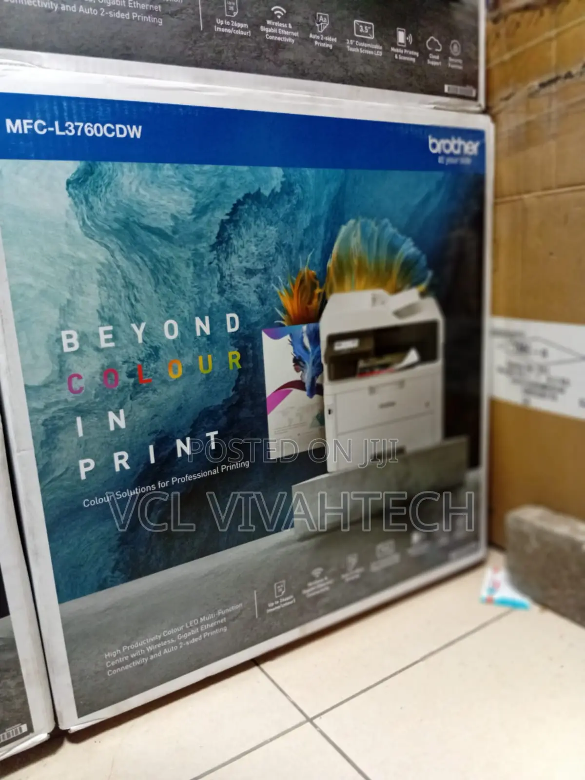 Brother MFC-L3760cdw Color Laser Printer Colour,Duplex,Wireless