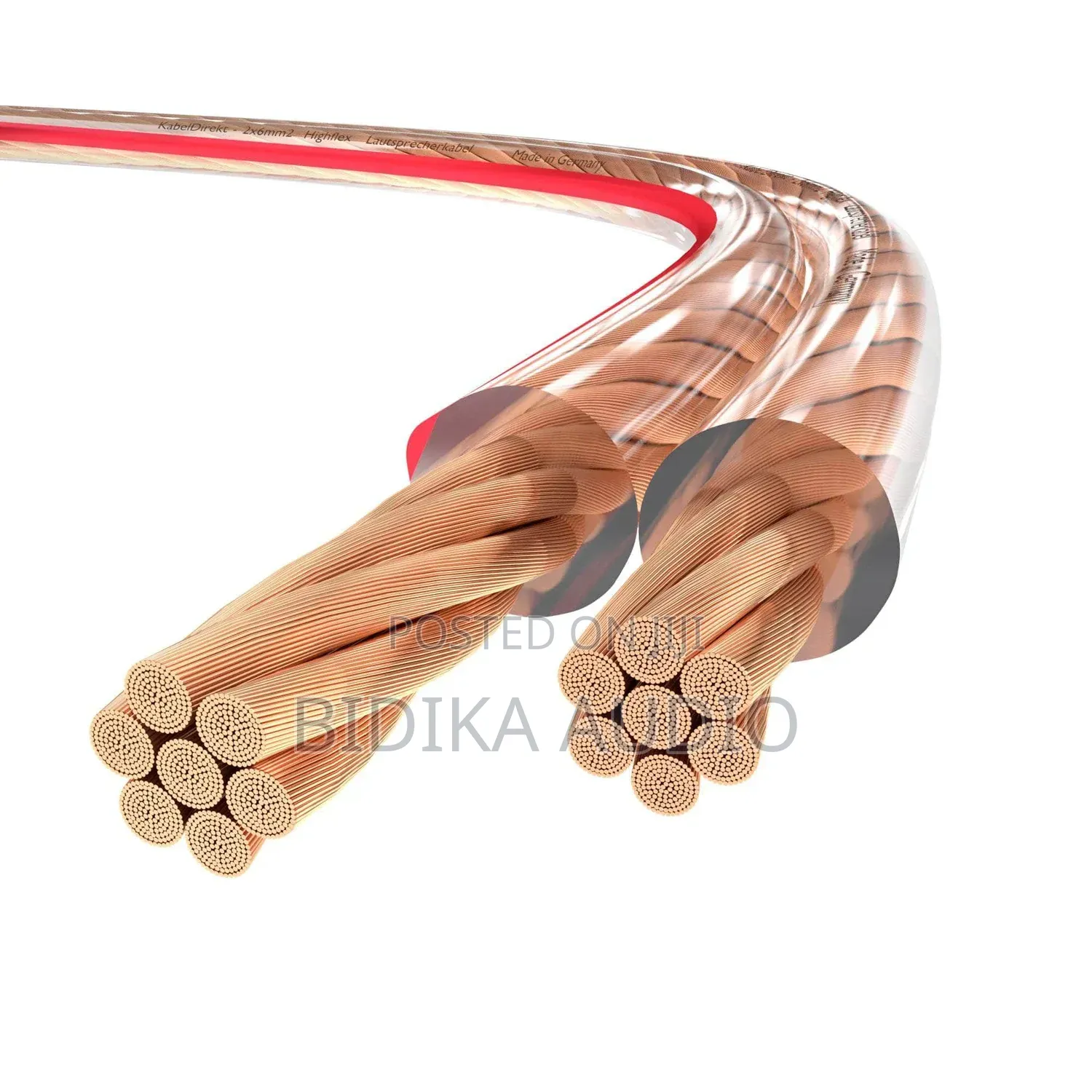 Kabel Direkt Speaker Cable Pure Copper Speaker Cables 2 X 2.5mm