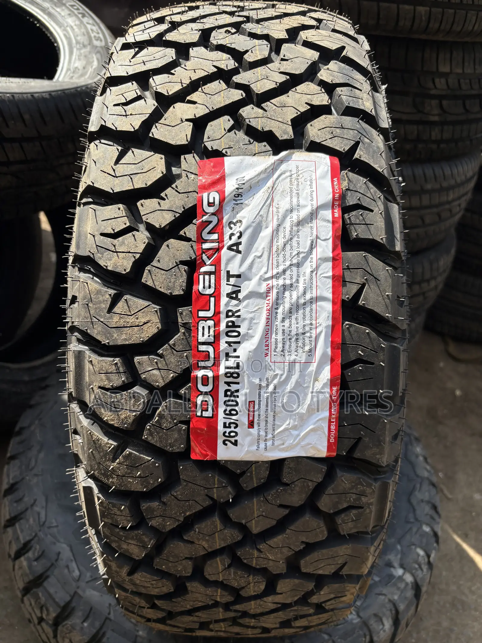 265/60r18 a/T Double King Tyres