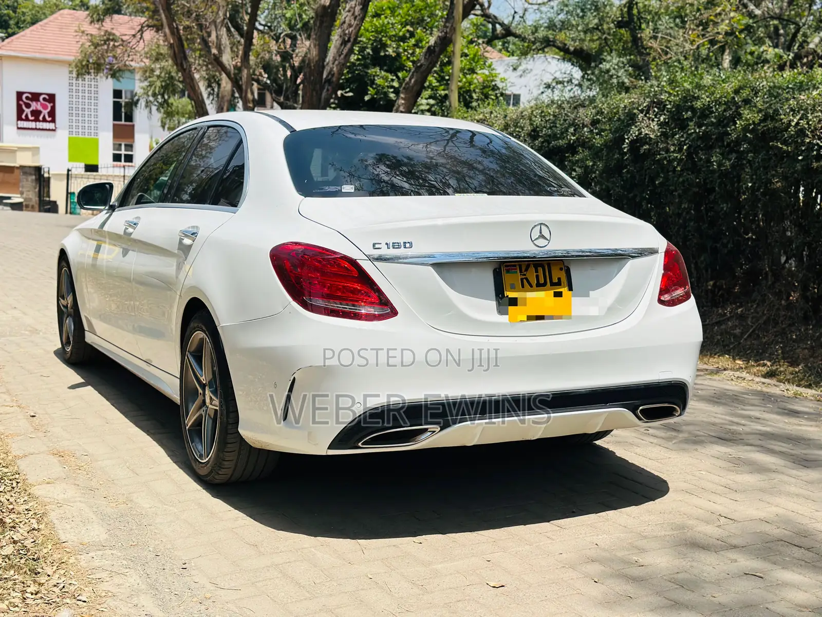 Mercedes-Benz C180 2015 White
