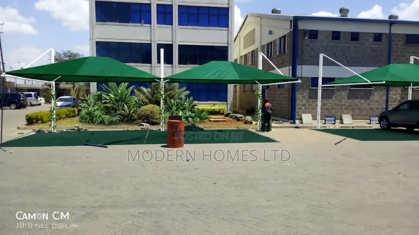 Car Shade Installation Kenya | Durable Custom Carports Parking Shade