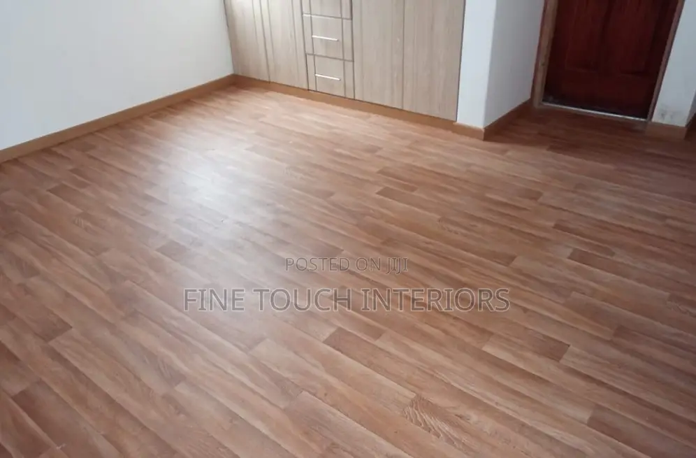 Premium Wood-Look Vinyl Mkeka Carpets