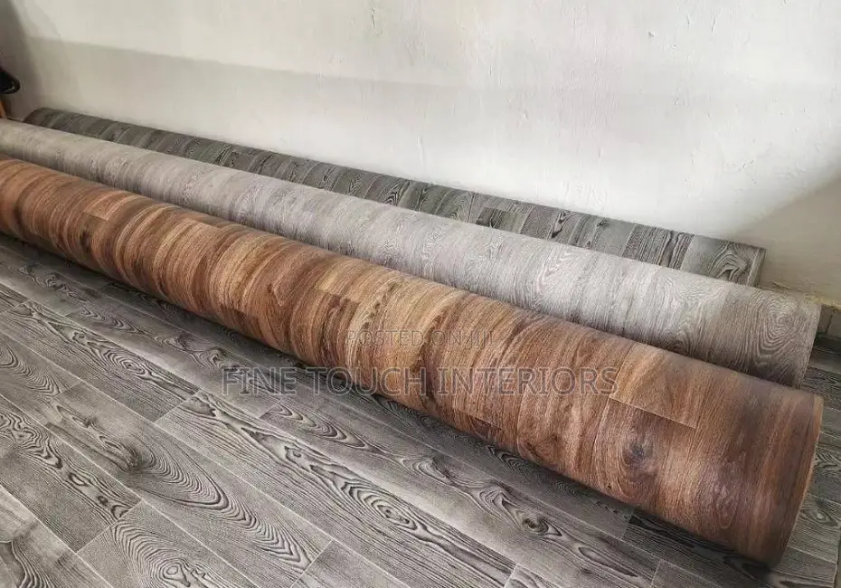Wood-Effect Vinyl Mkeka Wa Mbao Carpets