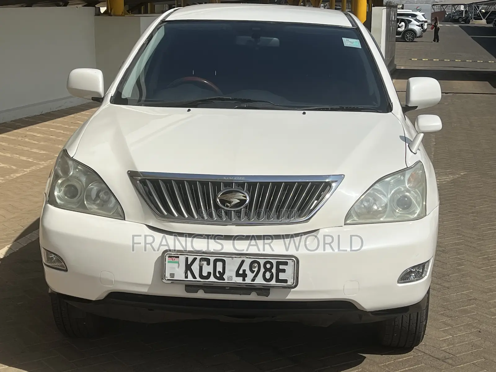 Toyota Harrier 2012 Off white
