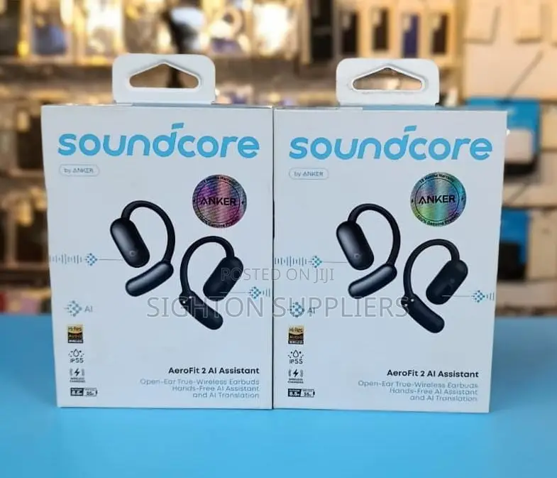 Anker Soundcore Aerofit 2 Ai Assistant Open-Ear Wireless Earbuds