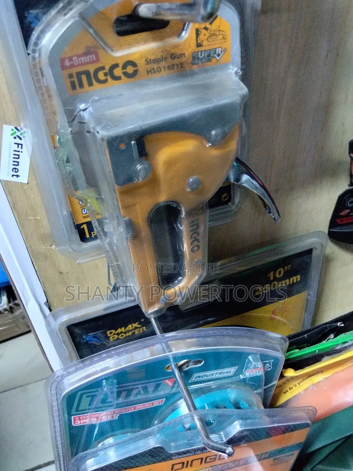 INGCO 4-8mm Staple Gun (Model: HSG14012).