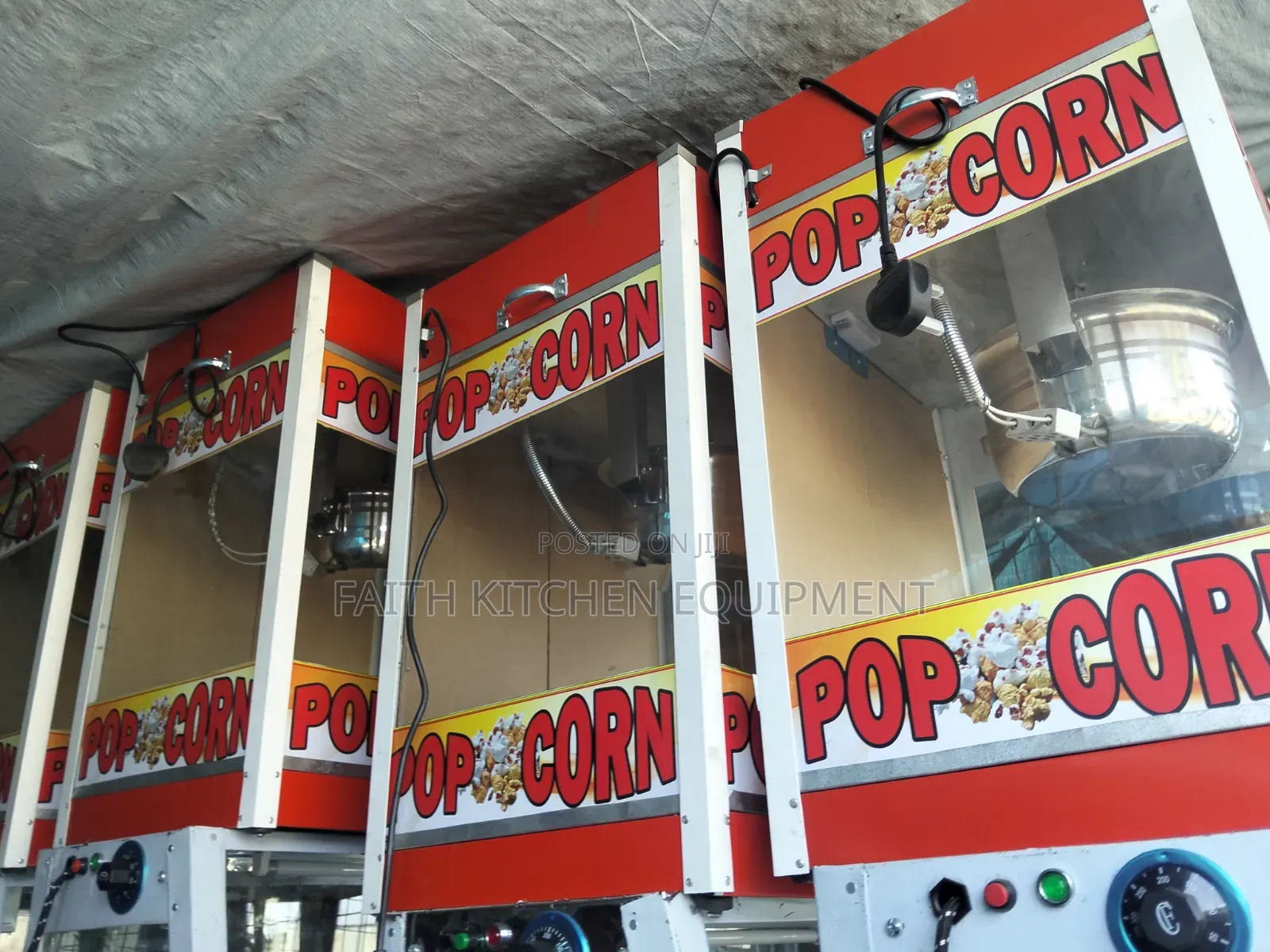 Commercial Locally Made Popcorn Machine