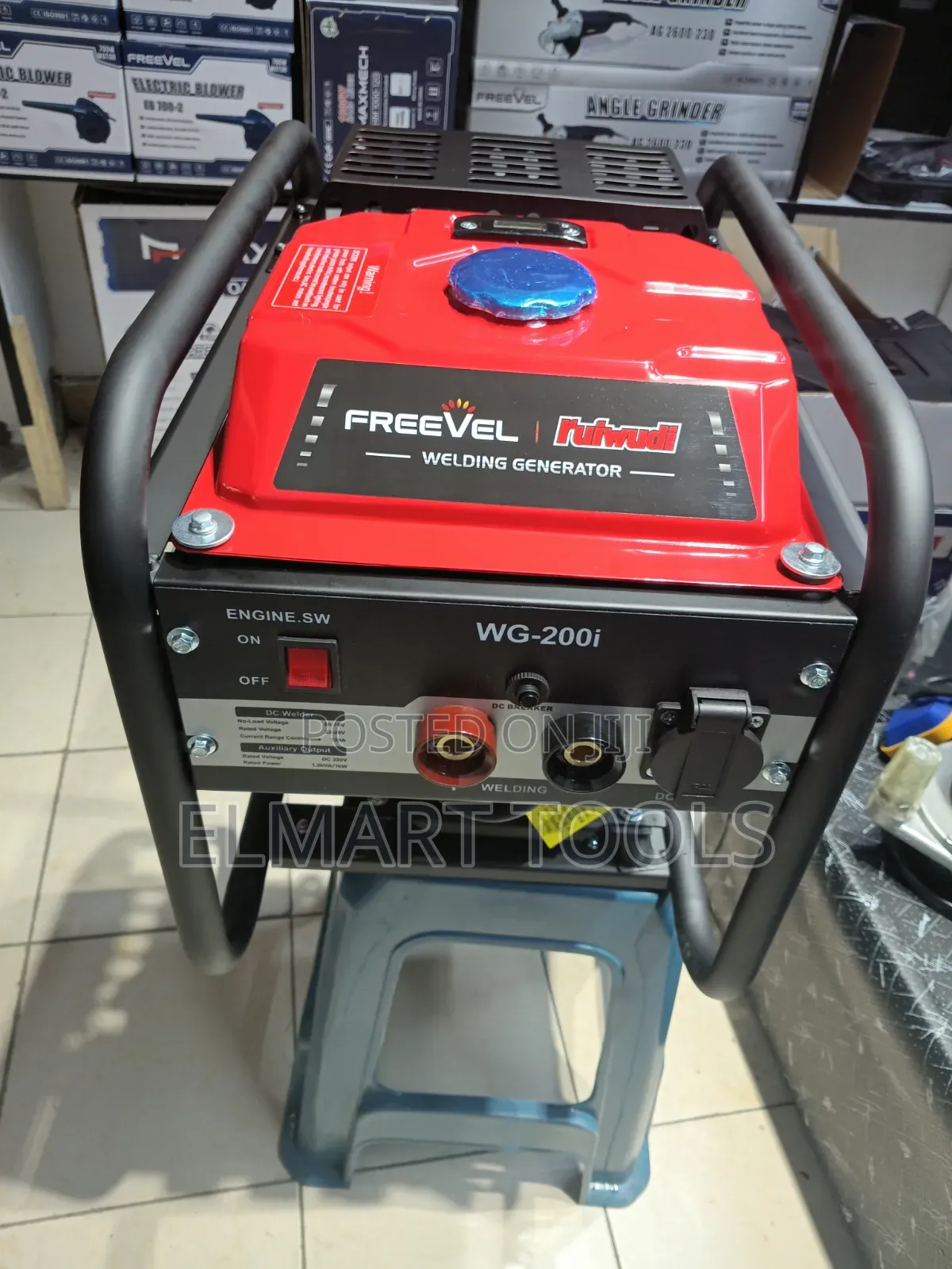 Freevel WG-200i 2-in-1 Petrol-Powered Welding Generator