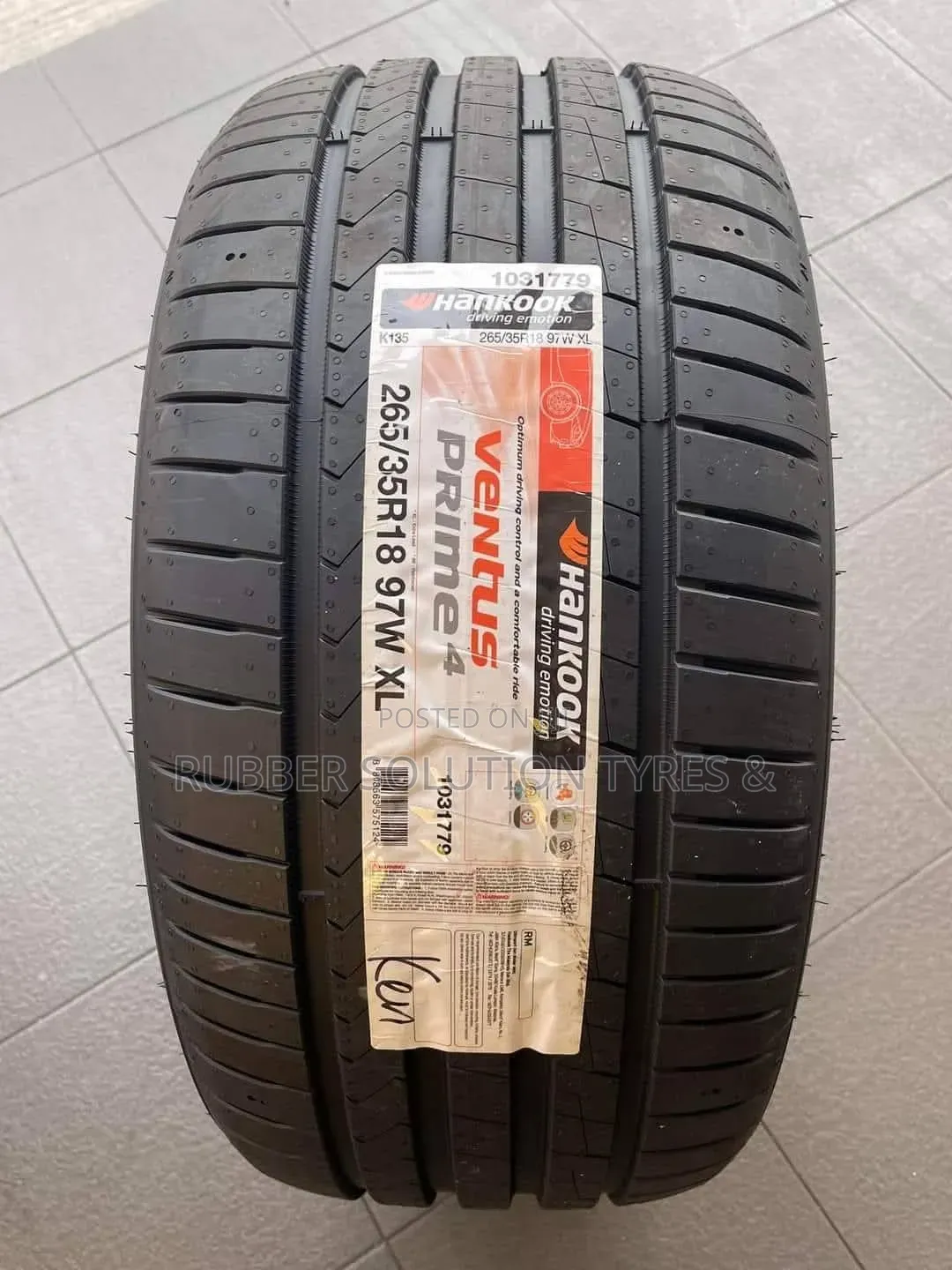 265 /35 R18 Hankook Tyres Ventus Prime 4
