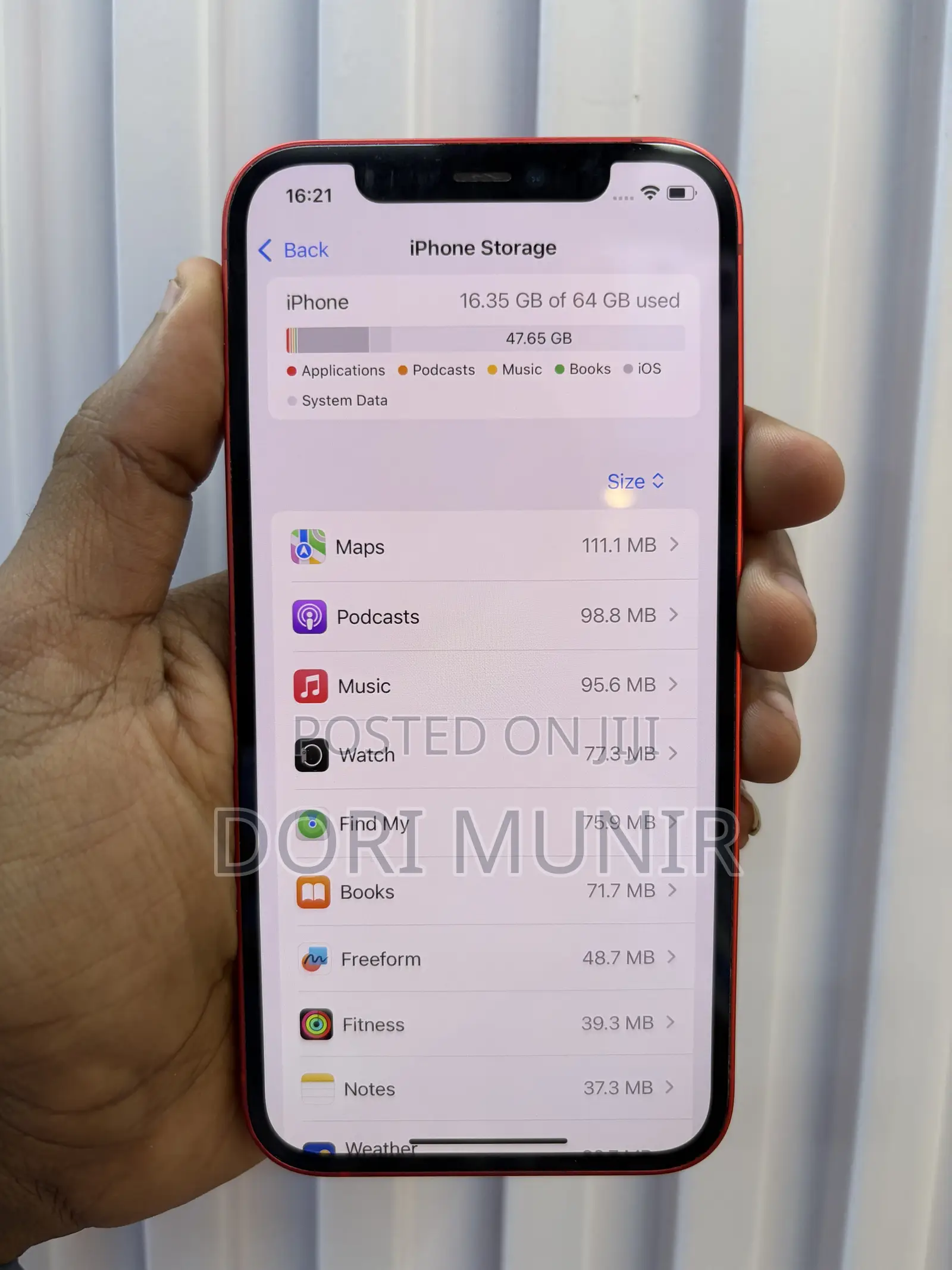 Apple iPhone 12 64 GB Red