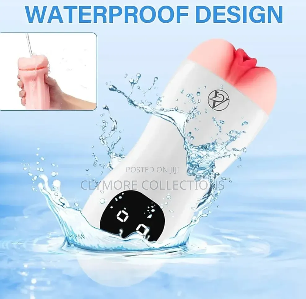 Automatic Hands-Free Male Masturbator Cup With Thrusting Vibration