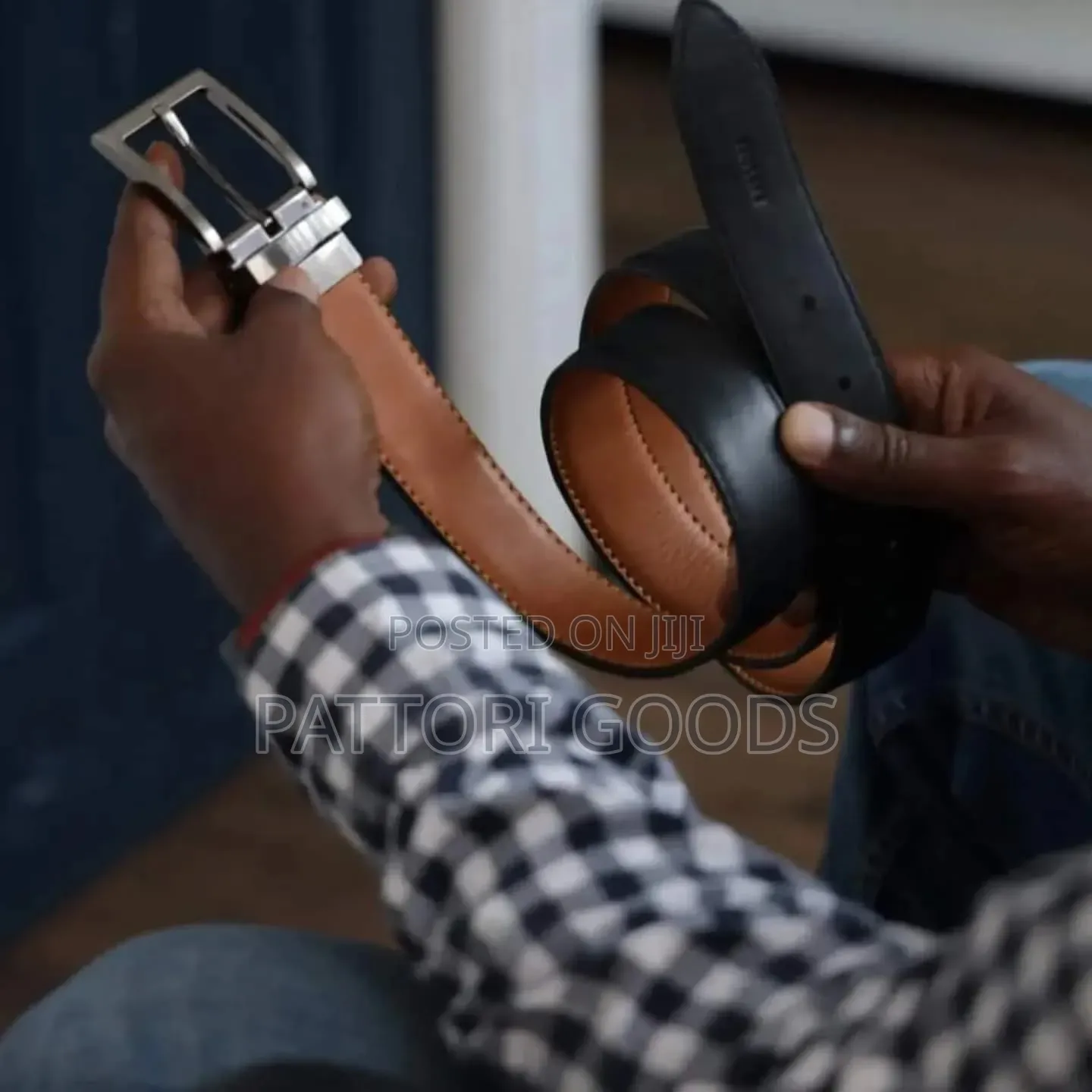 Leather Flip Belts
