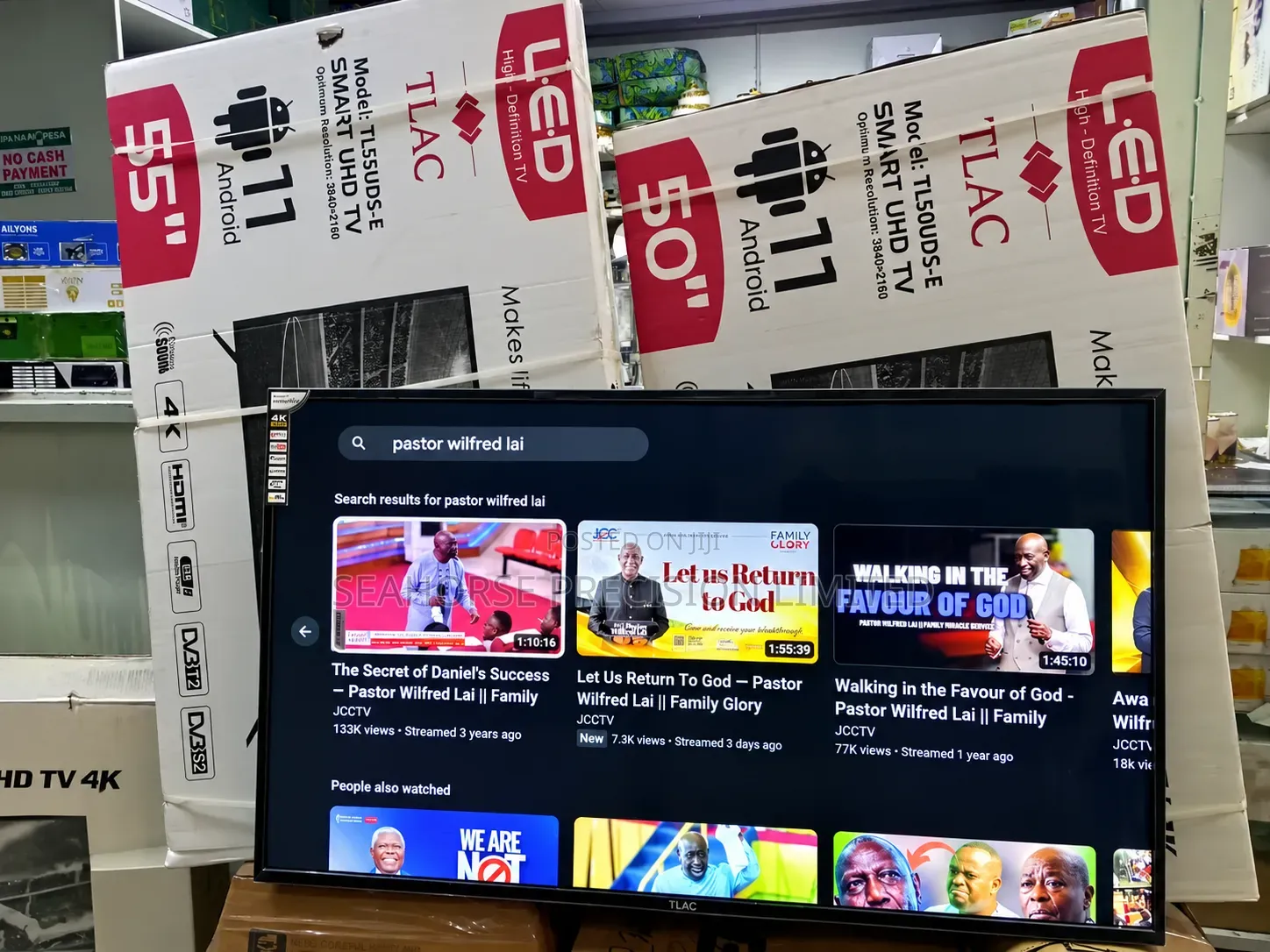 Restocked! Tlac Smart TVS
