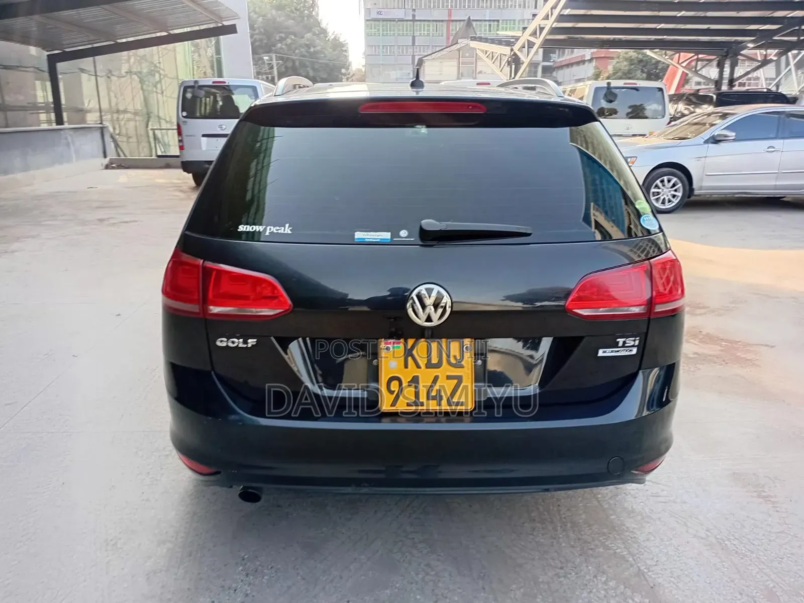 Volkswagen Golf 2016 Black