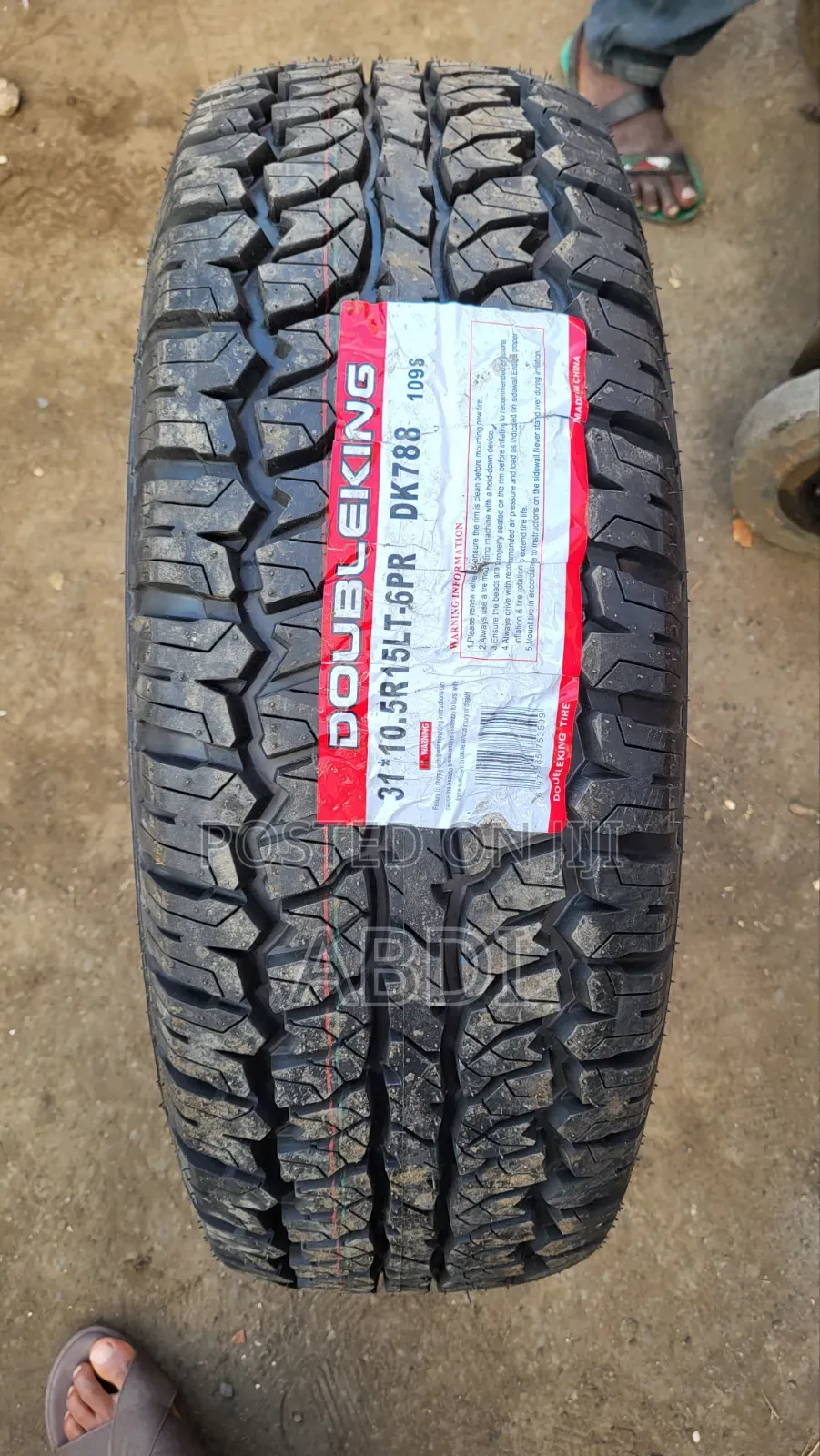 31x10.50r15 Doubleking 6pr