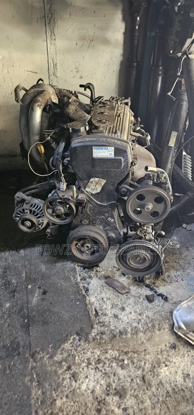 4e Toyota Corolla Complete Engine