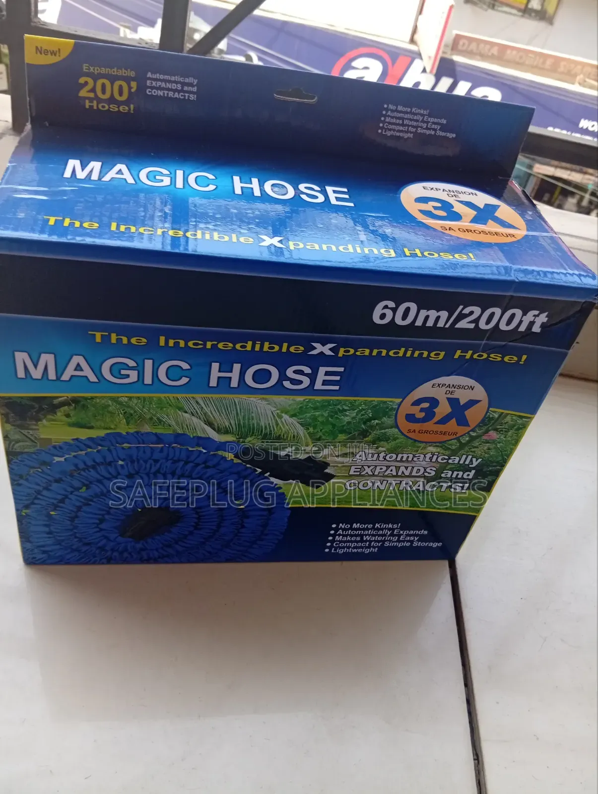 60M Water Horse Pipe – Long-Reach Garden Car Wash Hose