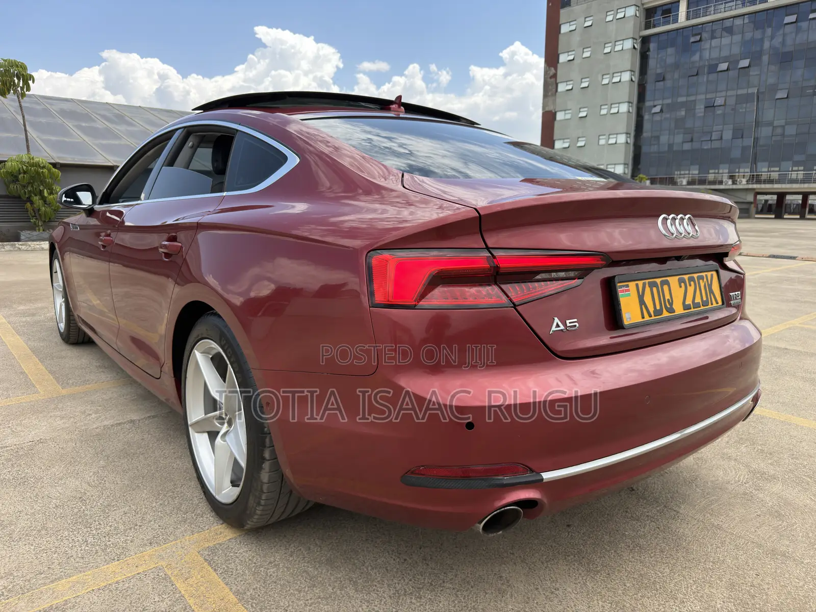 Audi A5 2.0T Premium AWD quattro Coupe 2018 Maroon