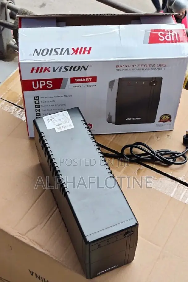 Hik-Vision Back-Up 1000va/600w Line Interactive UPS