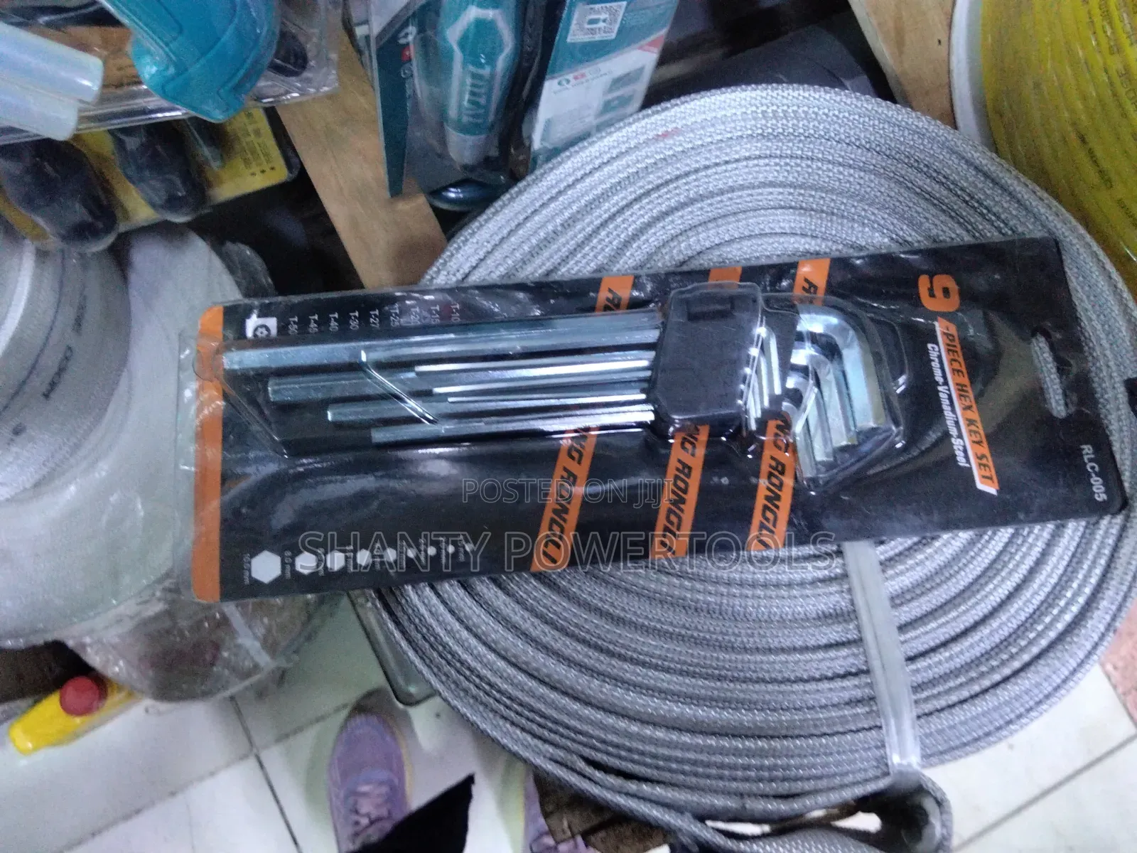 9-Piece Hex Key Set/Allen Wrench