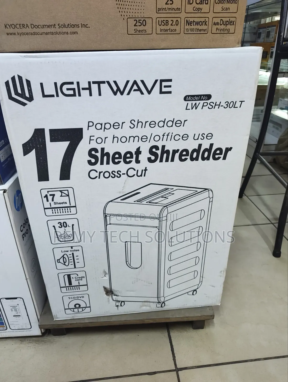 Lightwave 17 Sheet Shredder Lw PSH-30lt