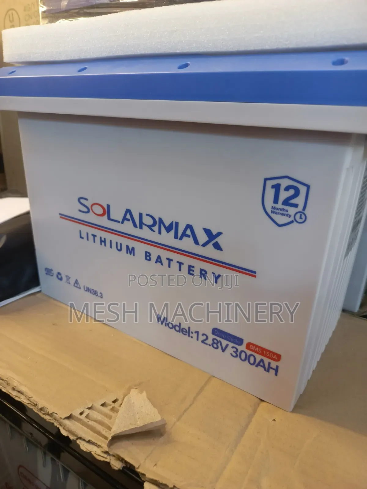 Solarmax 12.8V 300AH Lithium Battery