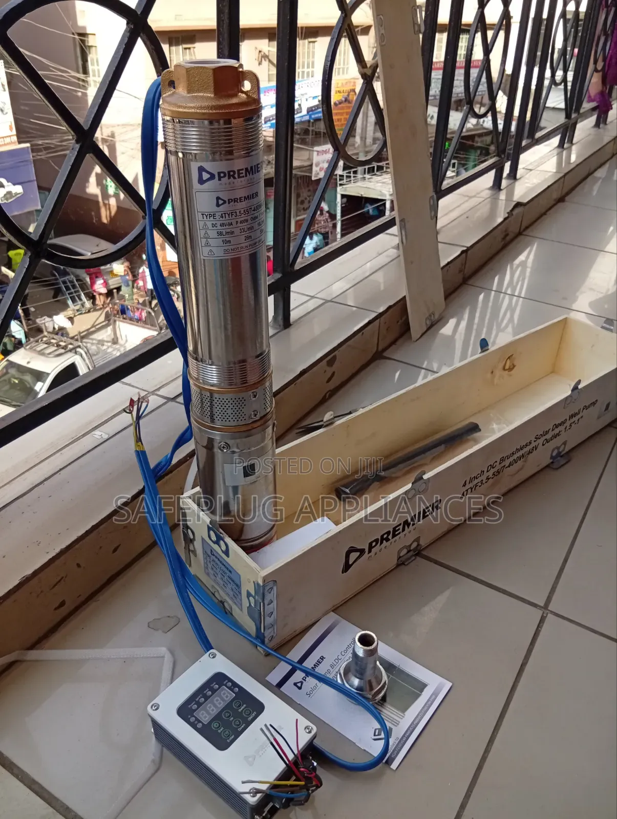 4′′ Brushless Solar Submersible Deep Well Pump – Borehole Water Pump