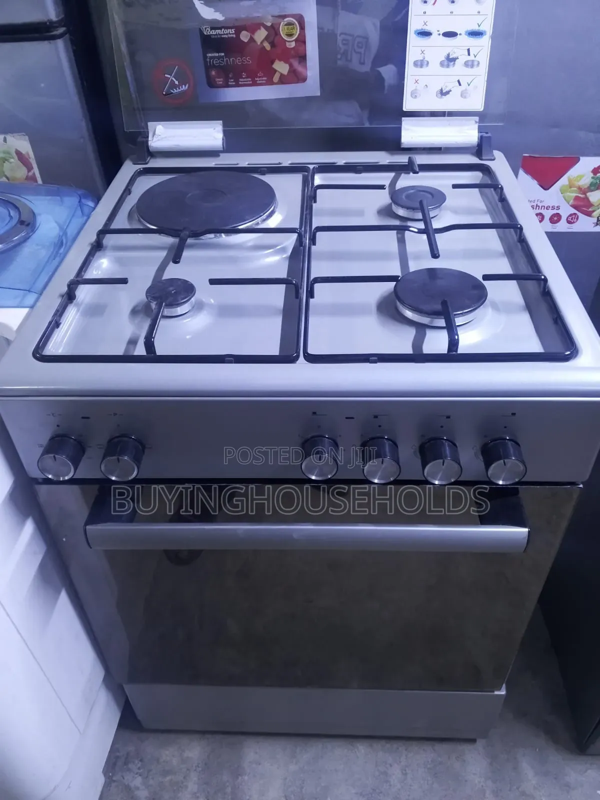 Simfer 60x60 Cooker 3gas+1electric