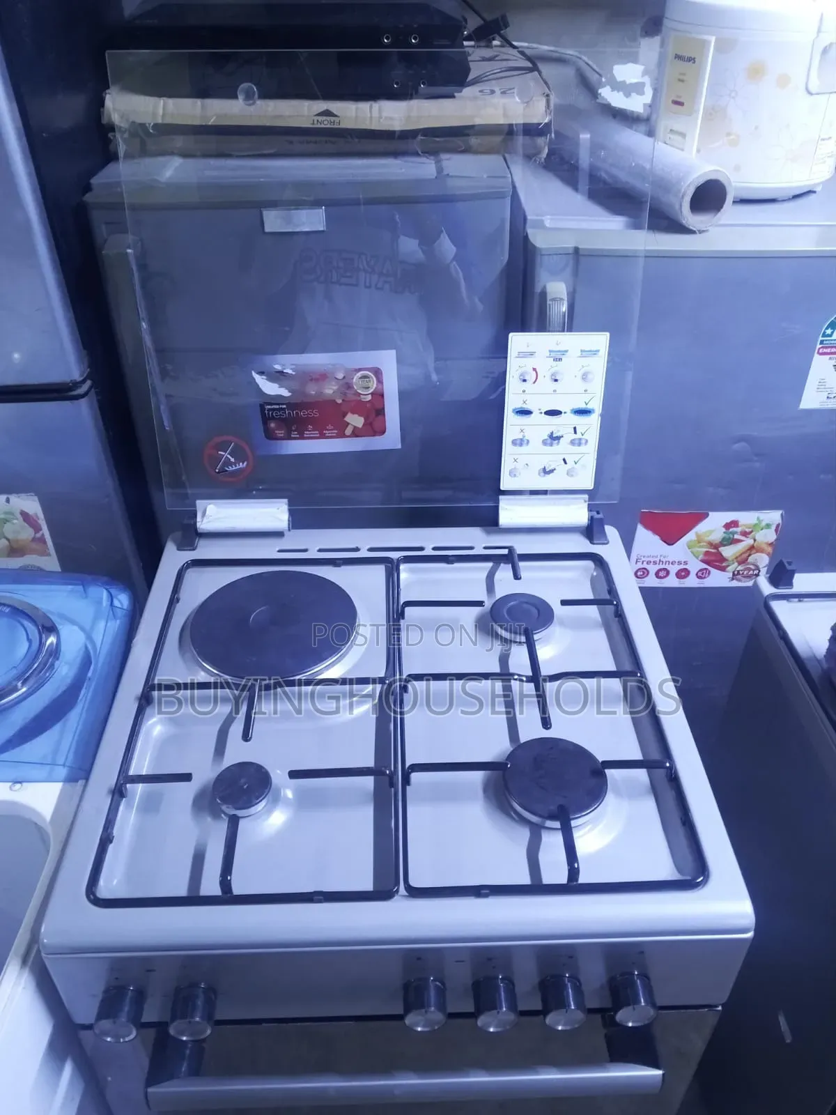 Simfer 60x60 Cooker 3gas+1electric