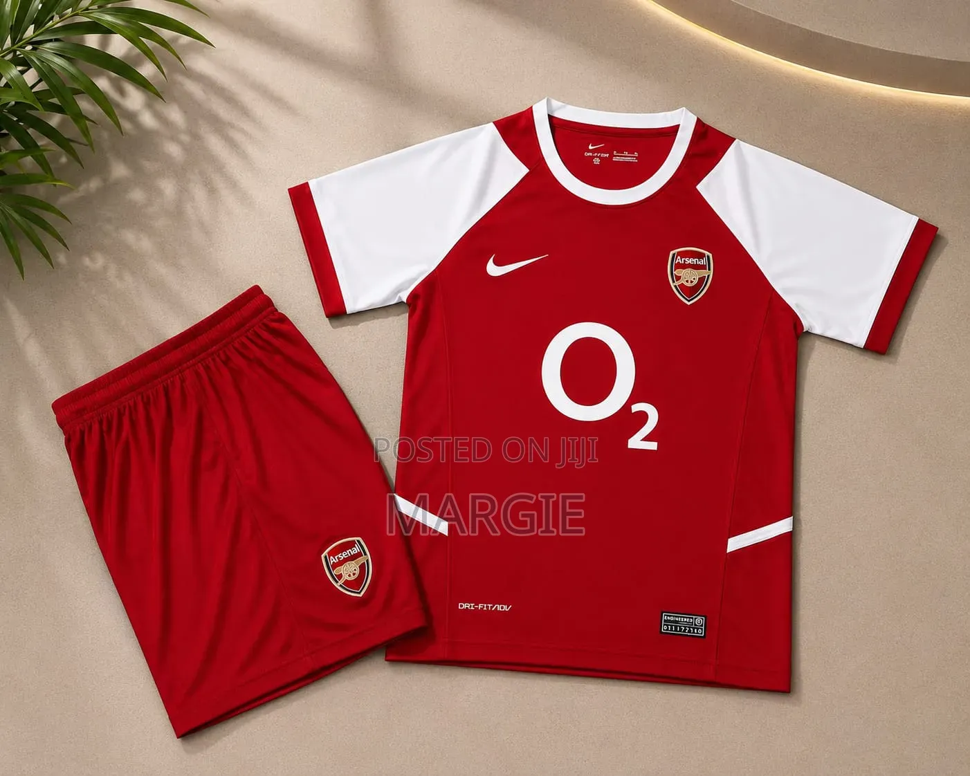 02 Arsenal Kids Jersey Red