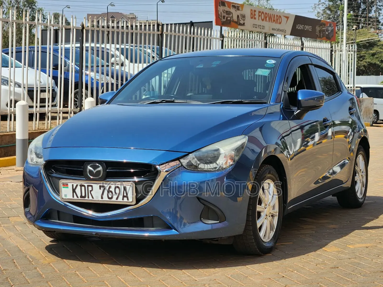 Mazda Demio 2017 Blue