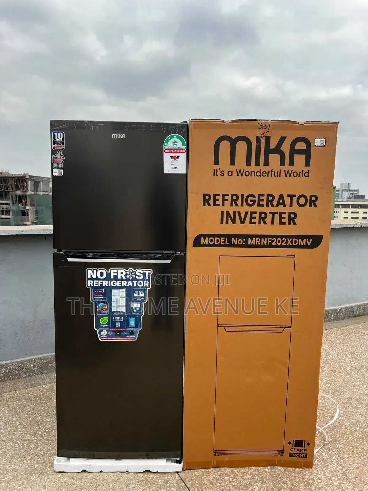 Mika 202l No Frost 2door With Inverter Compressor MODEL:MRNF202XDMV