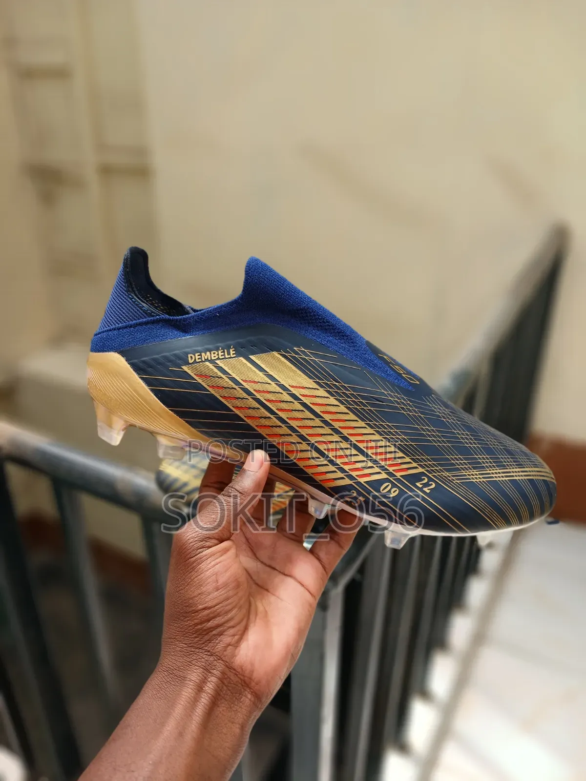 Adidas F50 Elite Laceless FG 'Dembélé' Ballon d'Or Football Boots
