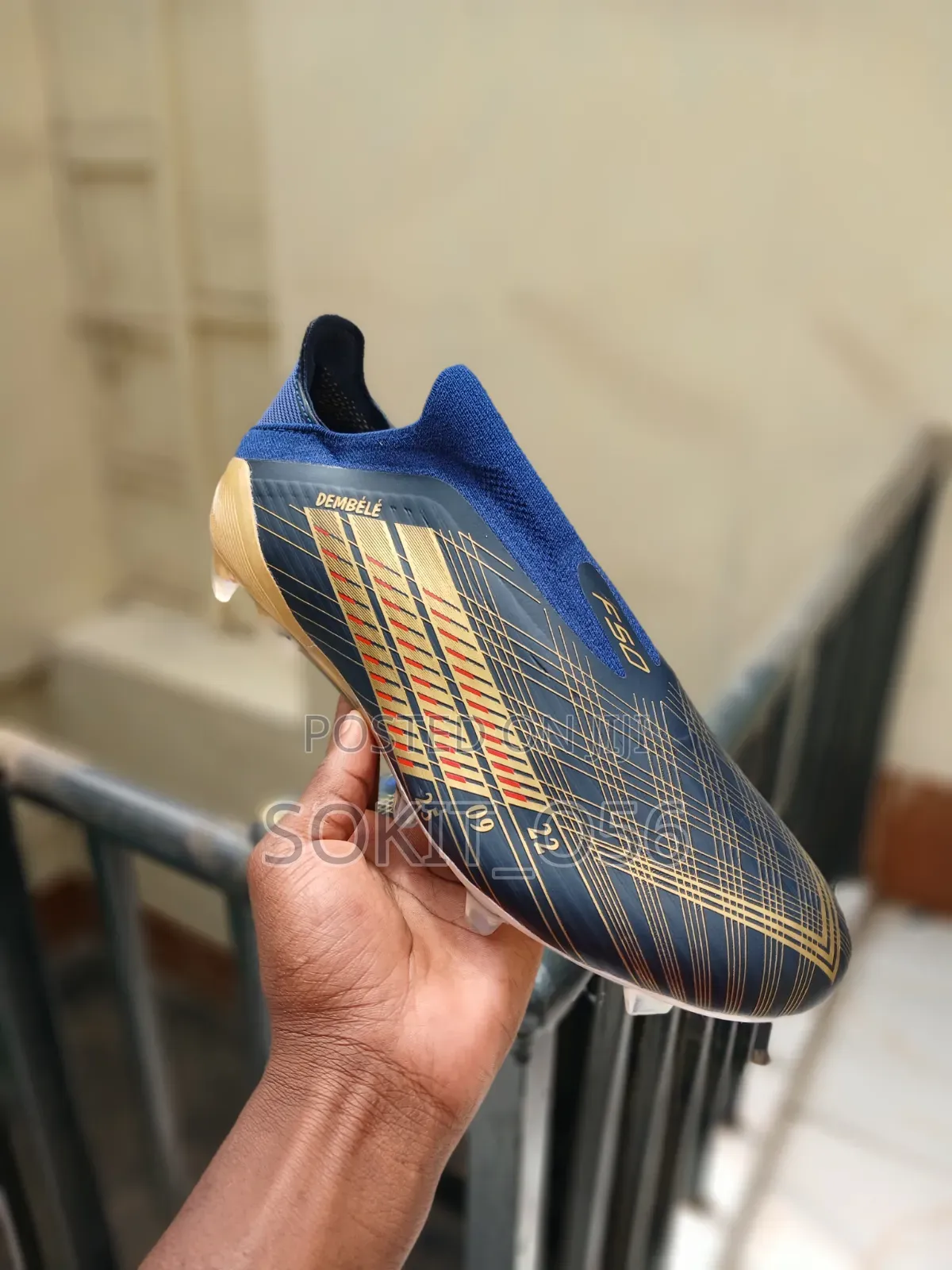 Adidas F50 Elite Laceless FG 'Dembélé' Ballon d'Or Football Boots