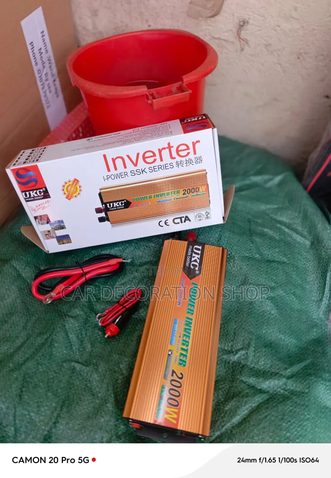 2000w Inverter Automatic Cuts Off if Combined Wattage Exceeds 2000w