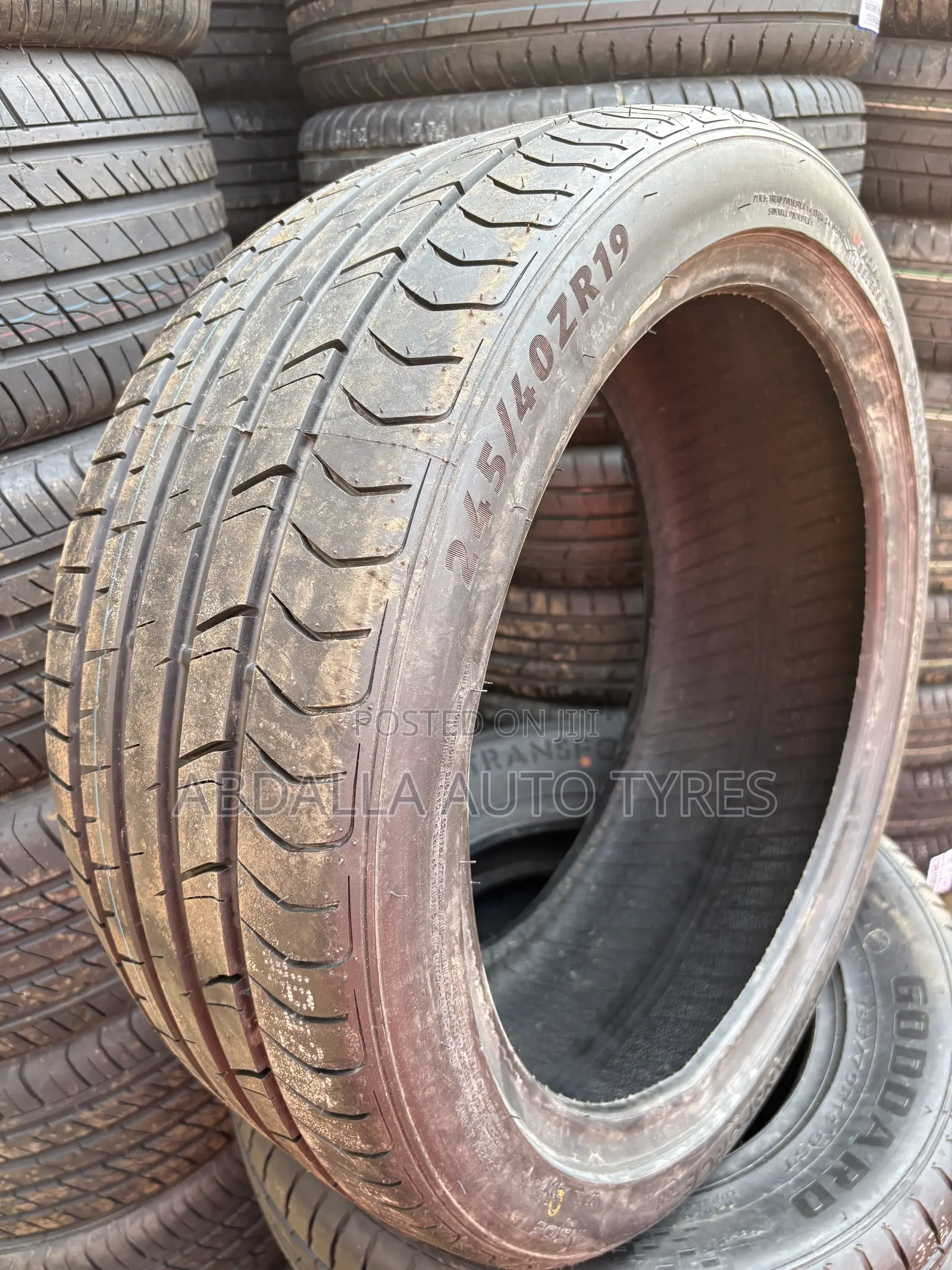 245/40r19 Goddard Tyre