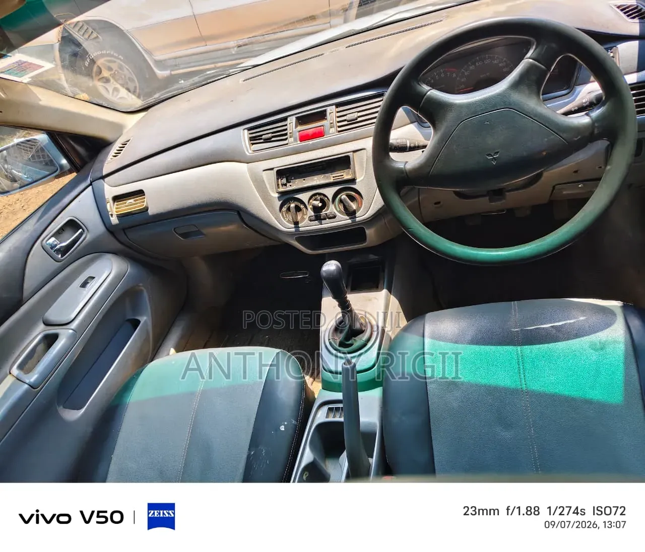 Mitsubishi Lancer 2001 Blue