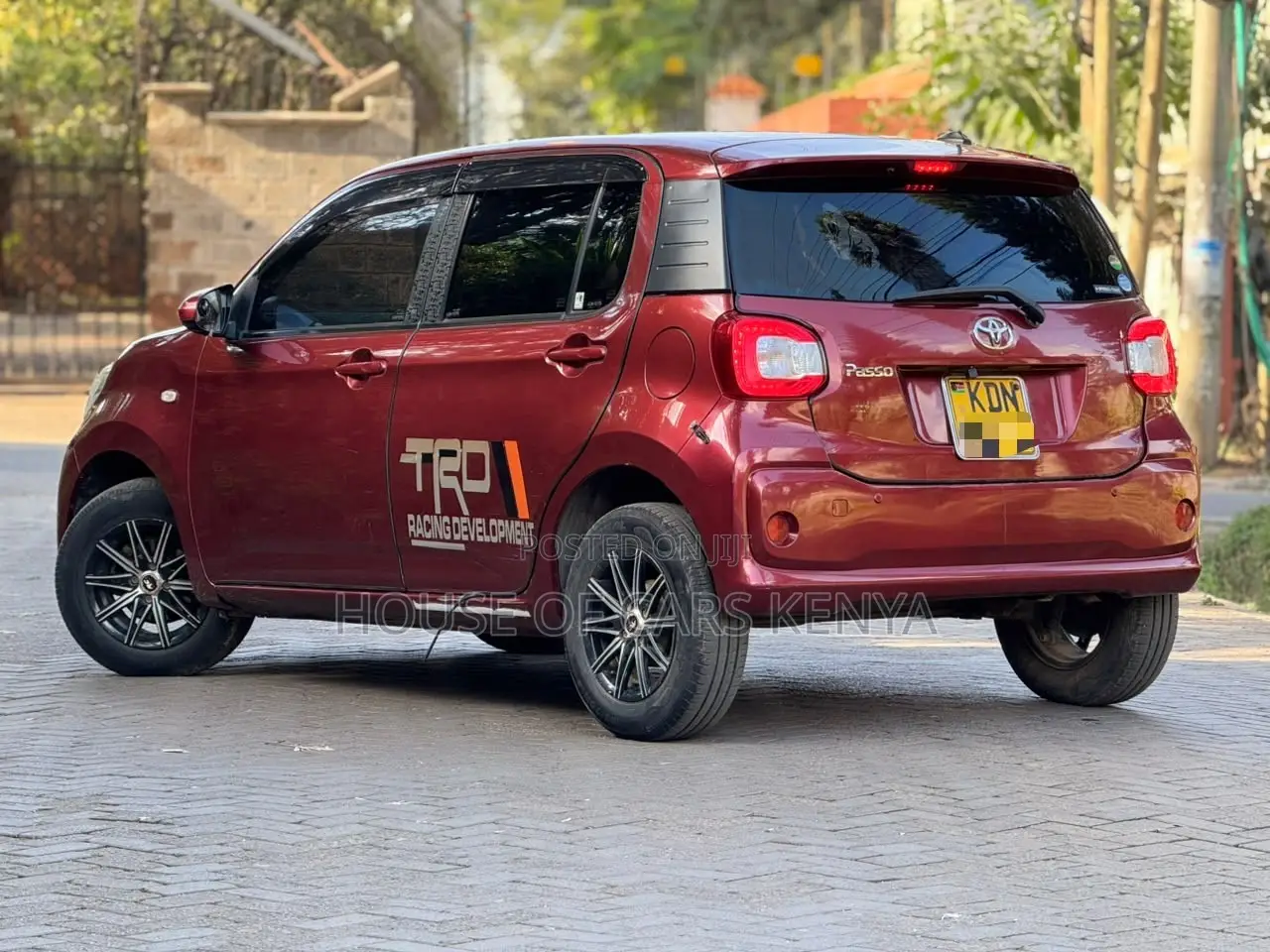 Toyota Passo 2018 Red
