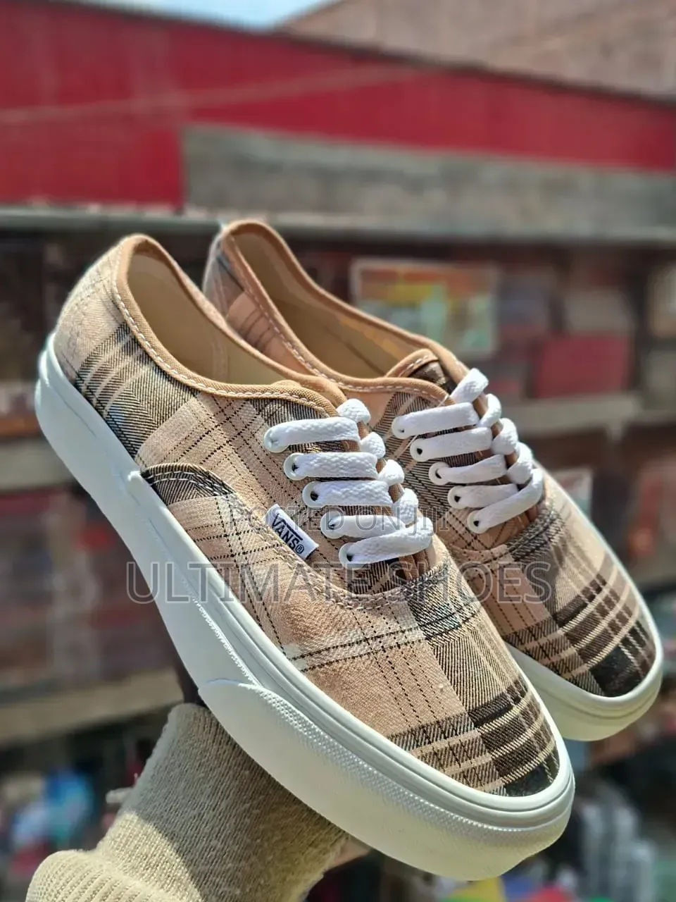 Checked Vans