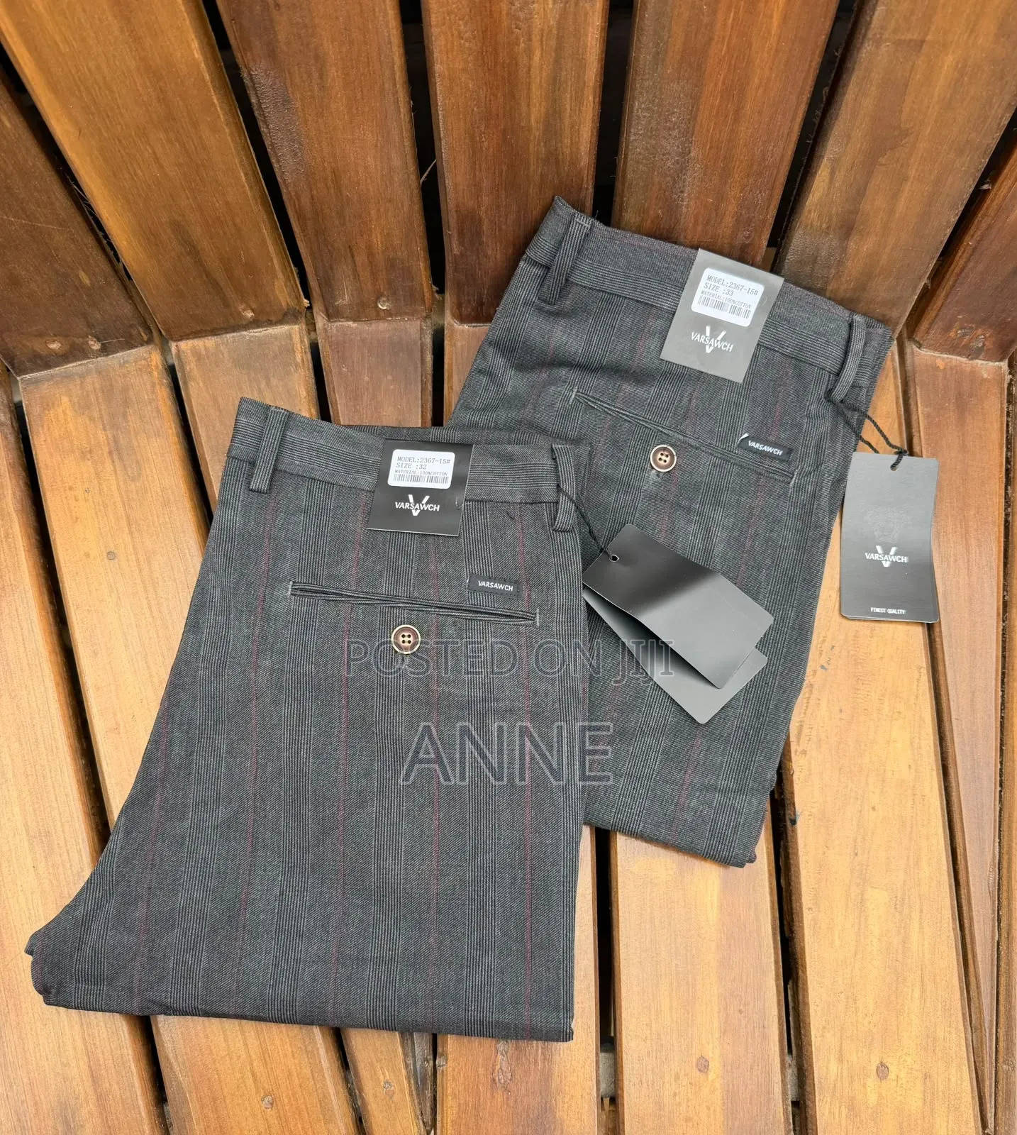 Official Checked Pants for Men