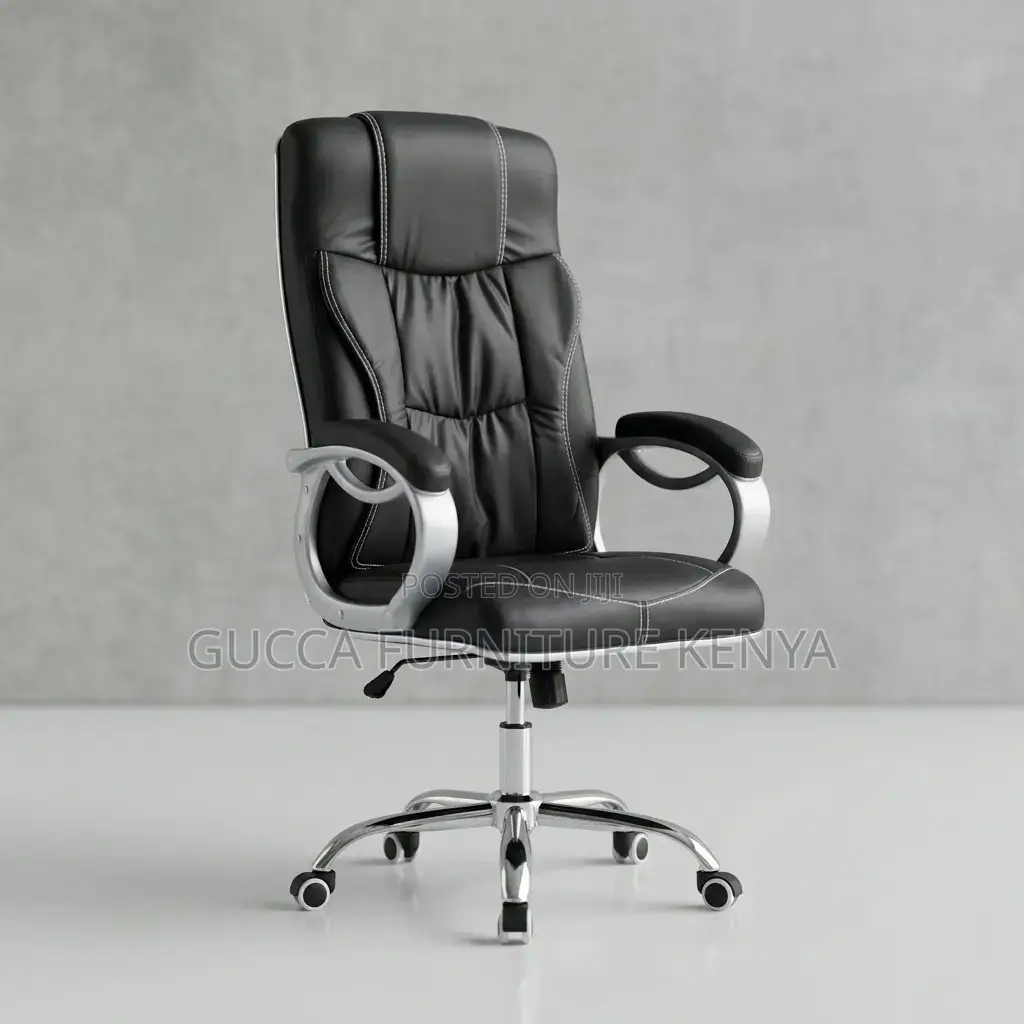 Leather Adjustable Computer Chair