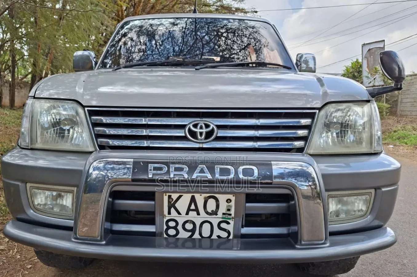 Toyota Land Cruiser Prado 3.0 D-4D 2002 Silver