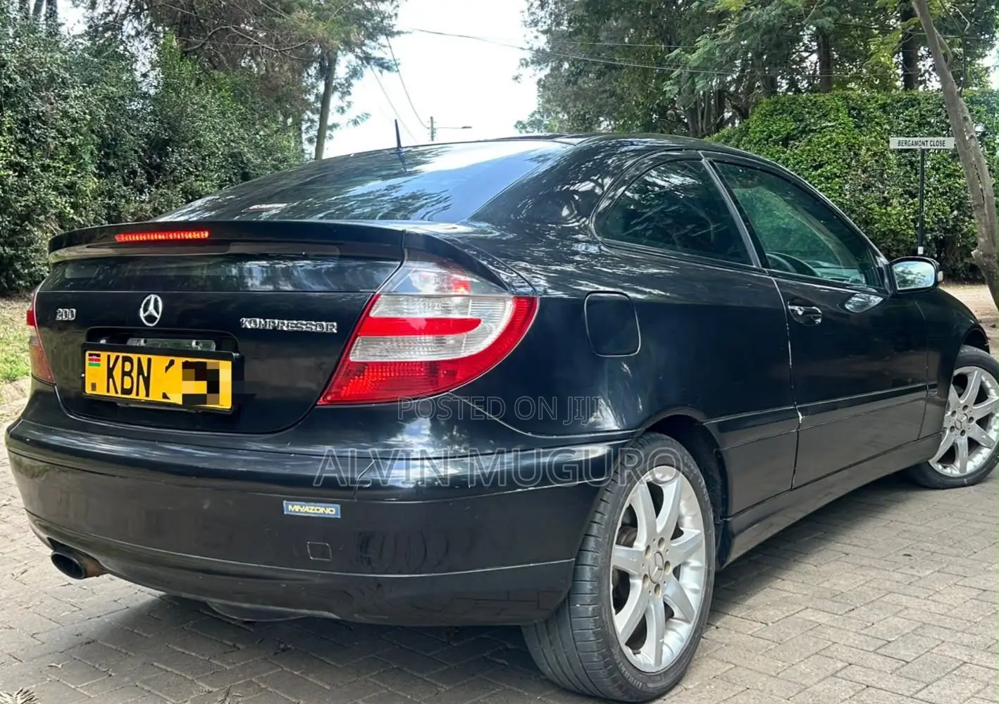 Mercedes-Benz C200 2005 Black