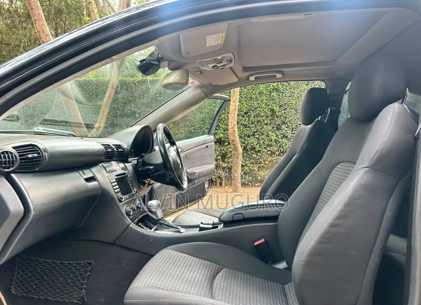 Mercedes-Benz C200 2005 Black
