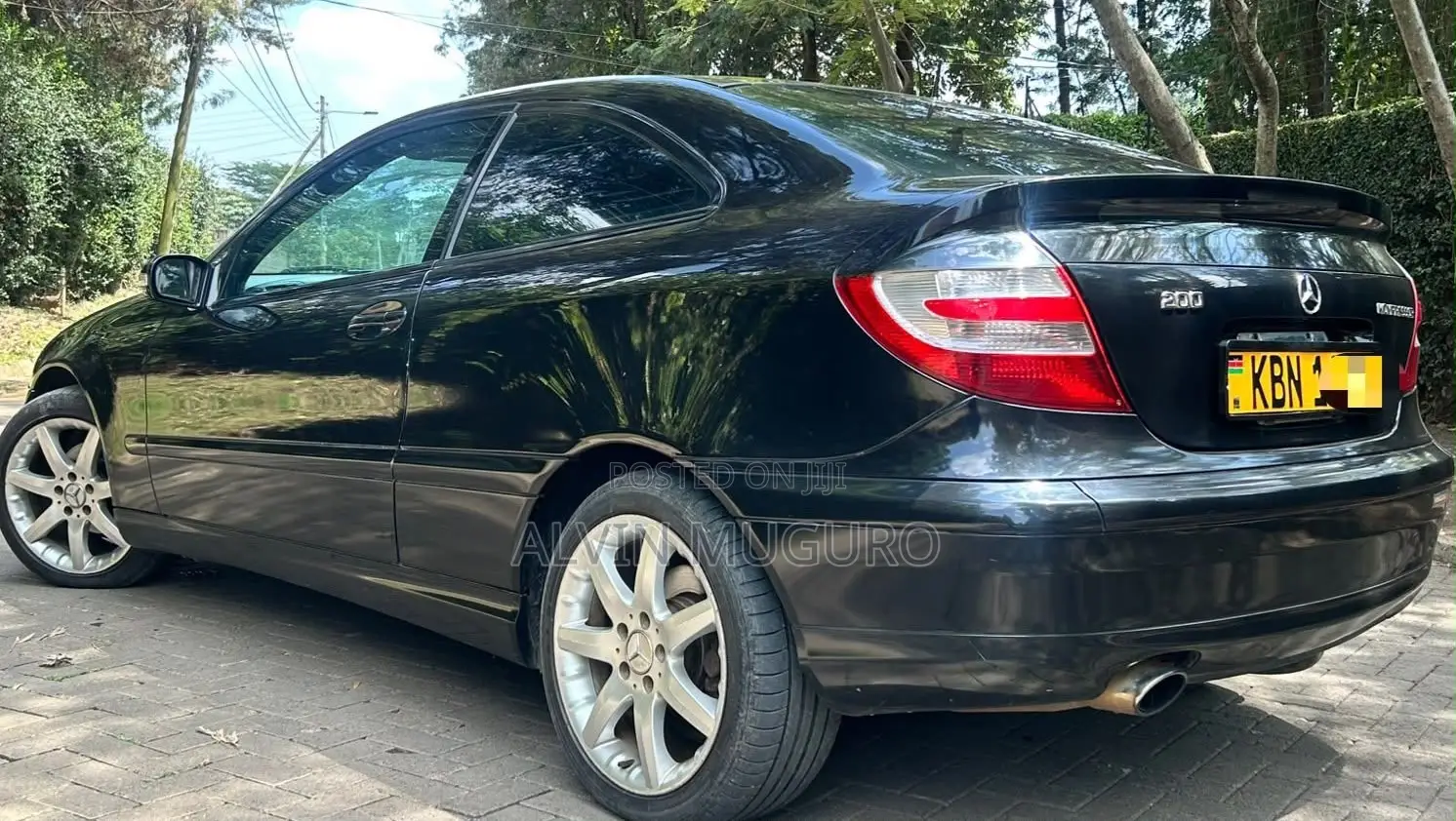 Mercedes-Benz C200 2005 Black