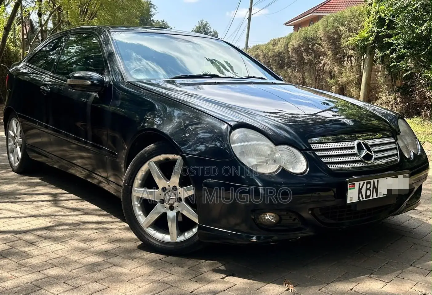 Mercedes-Benz C200 2005 Black
