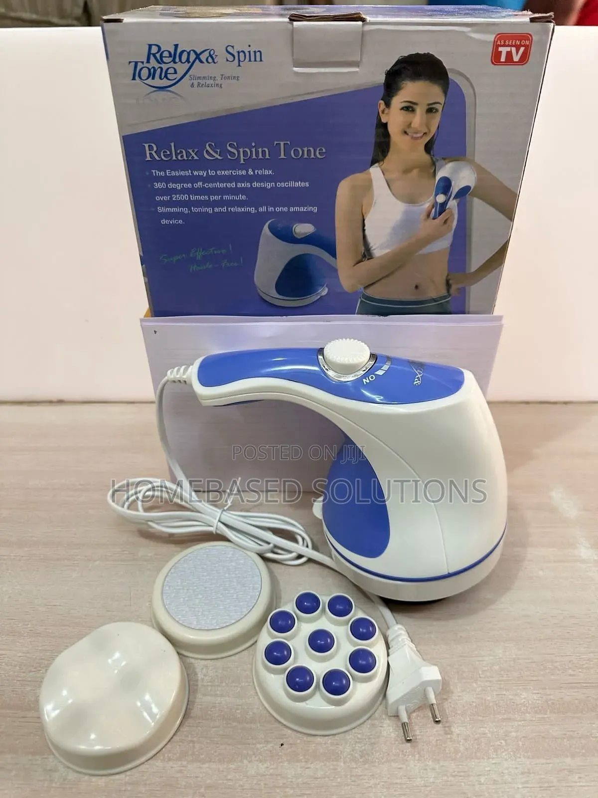 Premium Relaxer and Spin Tone Massager