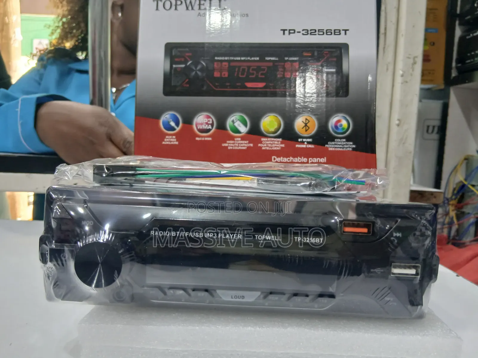 IMPROVED Top Well Car Bluetooth Radio System/ Car Radio System